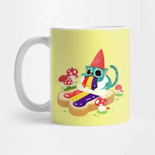 Gnome Cat Spread Mug